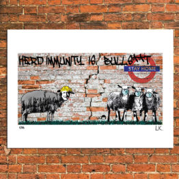 POSTER-LIMITED-EDITION-HERD IMMUNITY DEBACLE