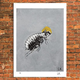 POSTER LIMITED EDITION - TRUMP - _THE REAL PARASITE_